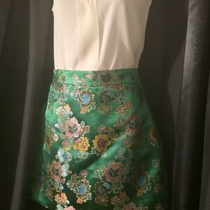 Fashion Nova Green Mini Skirt